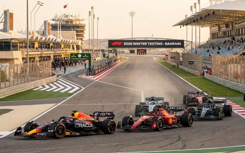 F1 winter testing Bahrein