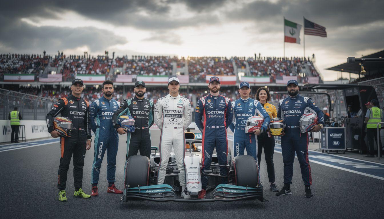 f1 drivers emphasize the importance of championship integrity and trust in the fia as iran-us tensions escalate, highlighting the need for stability in the sport.