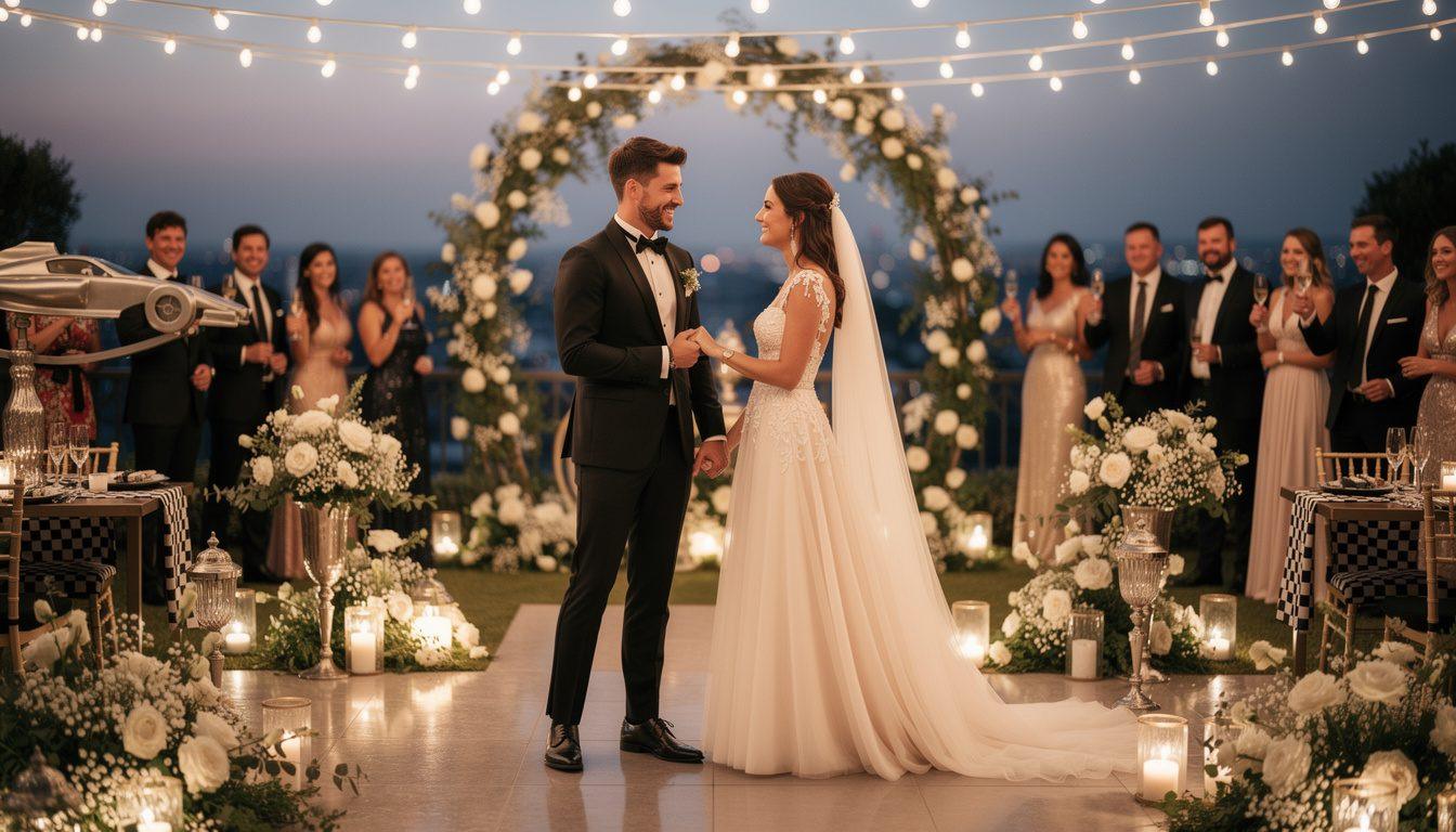 f1 sensation charles leclerc and alexandra saint mleux celebrate their union in a breathtaking, dreamlike wedding ceremony, marking a beautiful new chapter together.