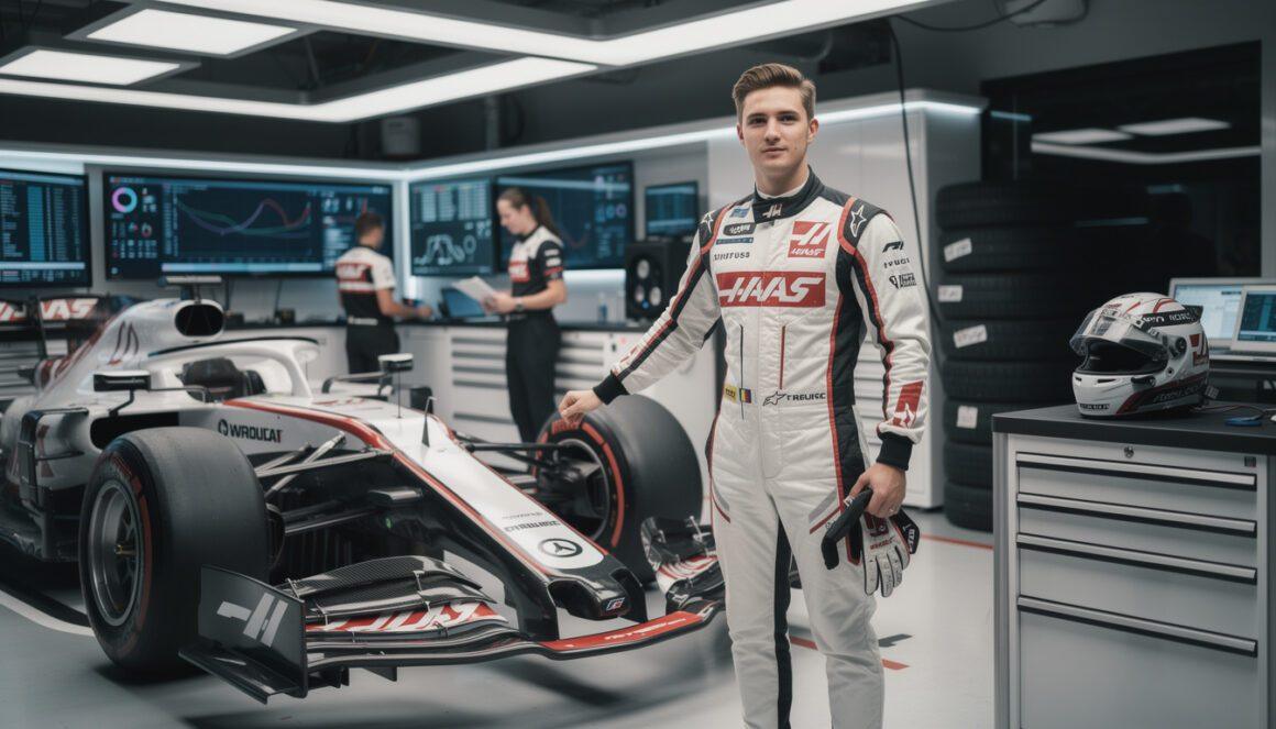 discover how haas recognizes the extraordinary talent and boundless potential of the remarkable oliver bearman in the world of racing.