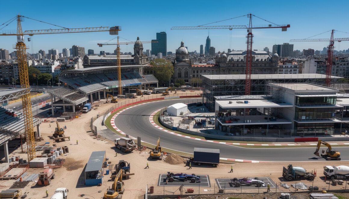 progress accelerates at buenos aires motogp circuit as anticipation builds for its potential to host f1 races, marking a new chapter in motorsport history.