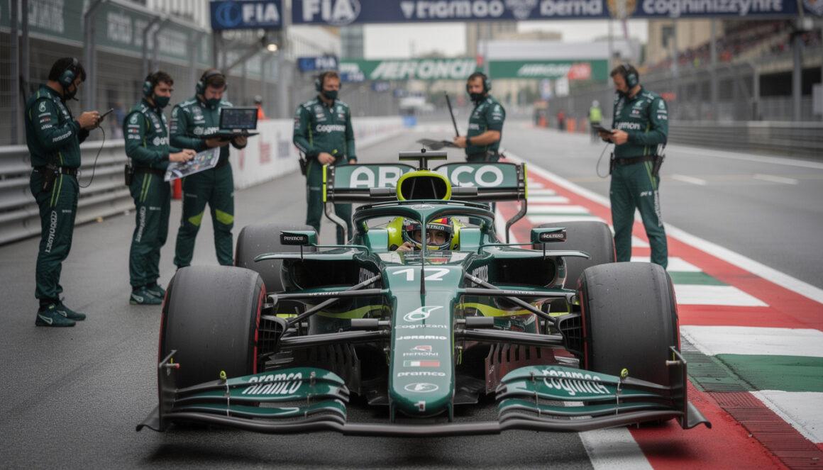 aston martin shares fall as investors express growing concerns over lance stroll's recent performance and its impact on the team's prospects.