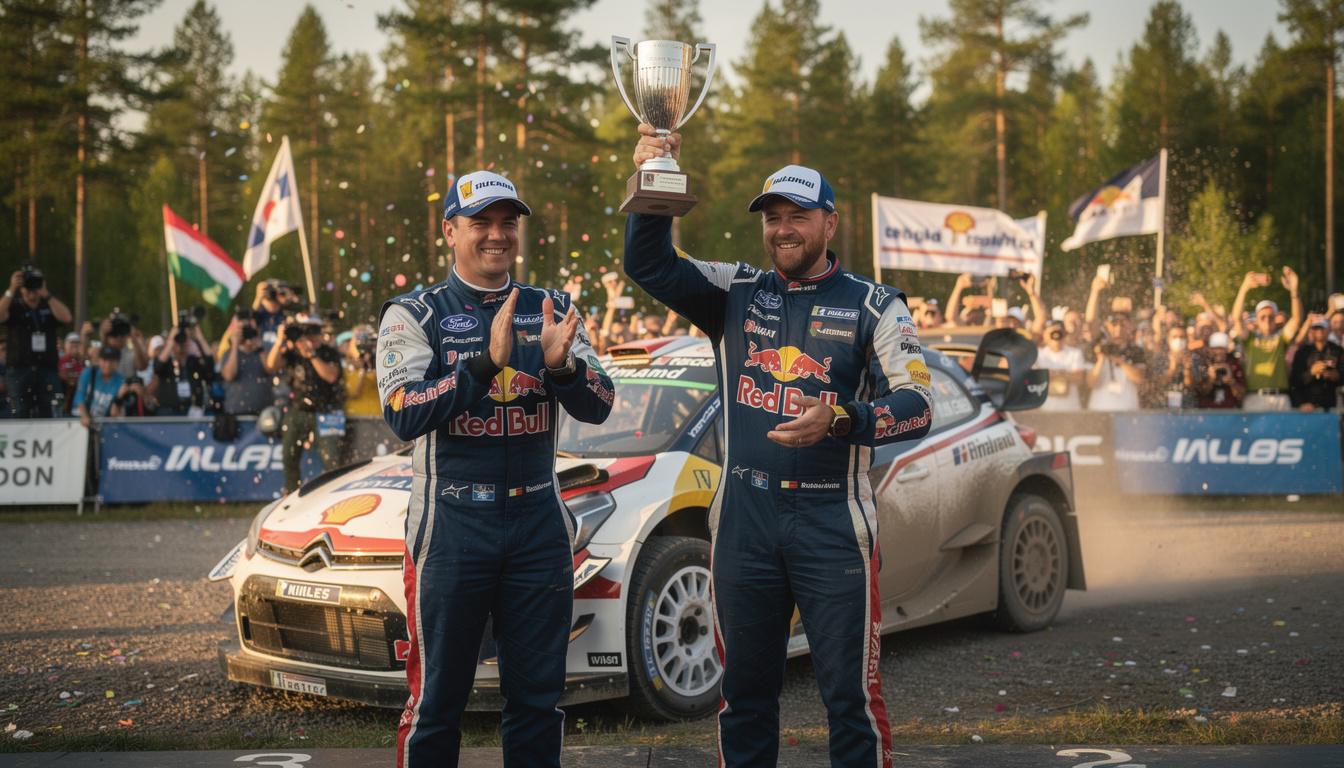 ogier se priprema za ponovno okupljanje sa suvozačem wrc prvaka za intenzivan reli finski obračun, ciljajući na pobjedu u uzbudljivom događaju motosporta.