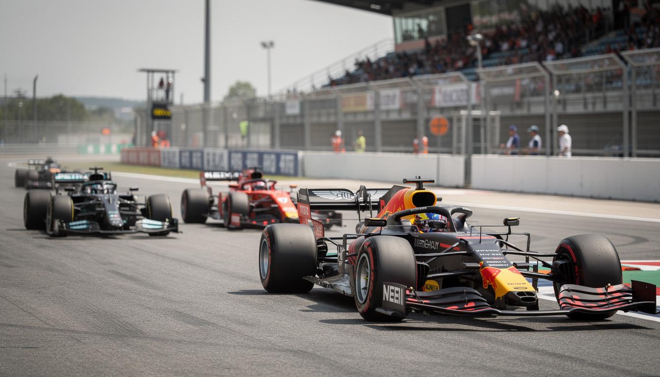 max verstappen springs a surprise on mercedes in fp3, while lewis hamilton lurks in the wings as the battle for pace heats up.