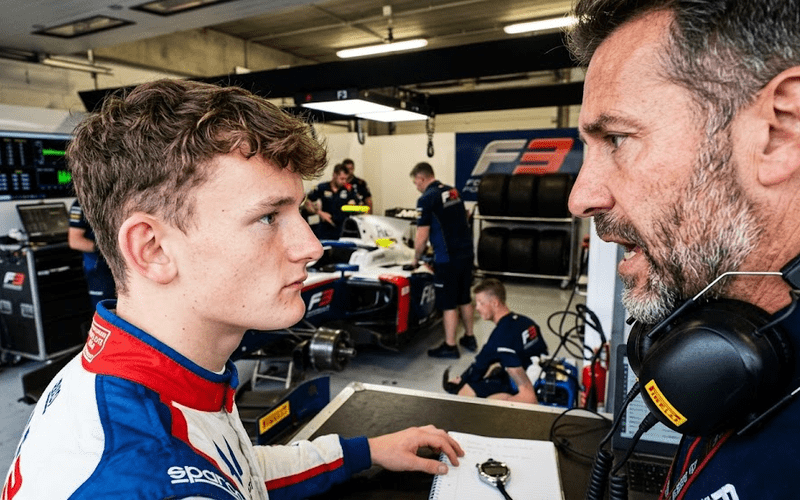 Slater set to advance from F3 to F2 in the 2027 season