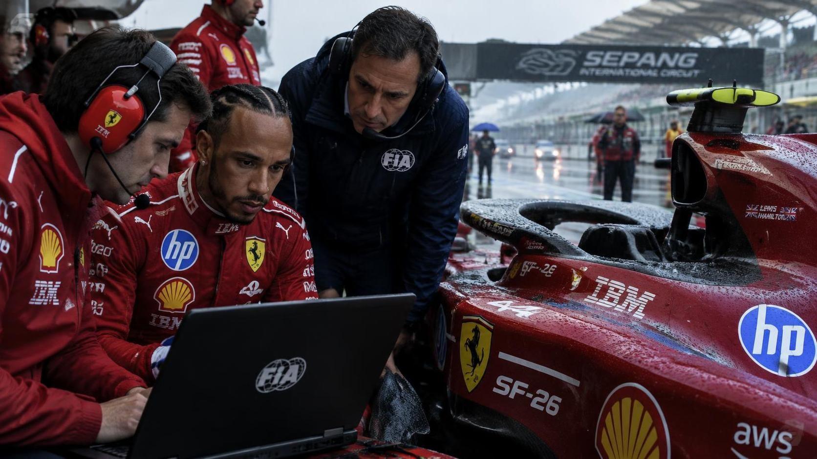 f1 drivers are left stunned as an unusual problem causes a major delay, disrupting the schedule and raising questions about what happened.