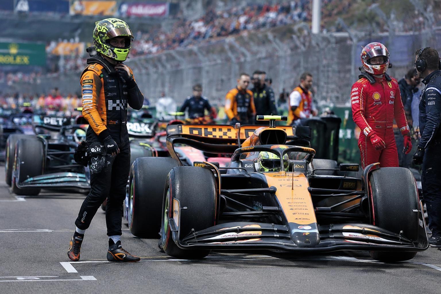f1 drivers are left stunned as an unusual problem causes a major delay, disrupting proceedings and raising questions about what went wrong.