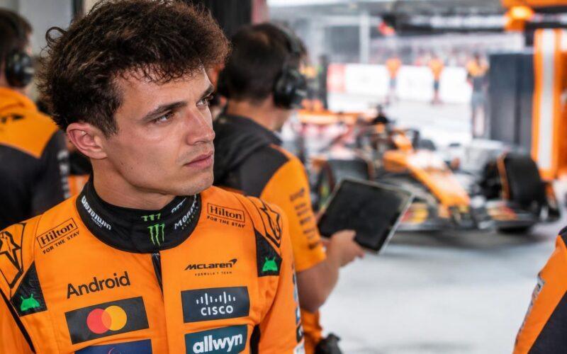lando norris reacts to the stewards’ verdict after oscar piastri’s nightmare crash, as the incident raises questions about responsibility and its impact on the race.