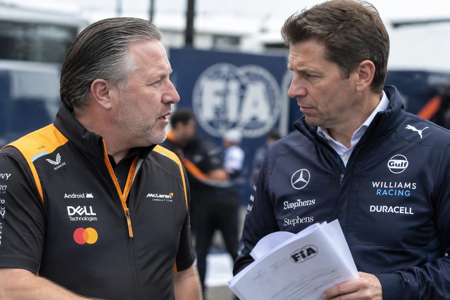 mclaren is ready to discuss a complicated issue in formula 1, weighing its implications and considering what it could mean for the team.